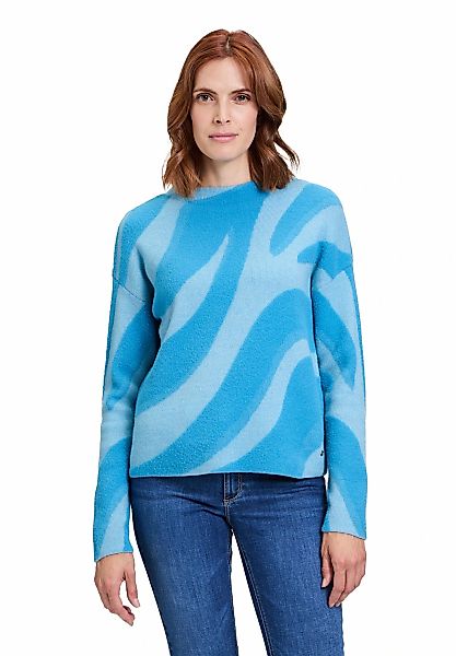 Betty&Co Strickpullover "Damen mit Jacquard" 1 Stk. Jacquard günstig online kaufen