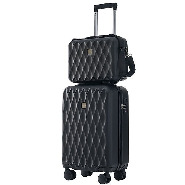 OKWISH Hartschalen-Trolley Kofferset, ABS-Material TSA Zollschloss günstig online kaufen