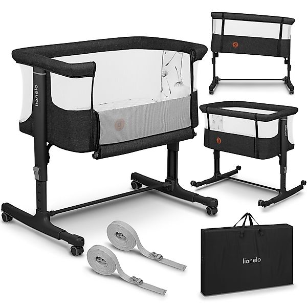 lionelo Baby-Reisebett AURORA, 3-in-1: Beistellbett, Babywiege, günstig online kaufen