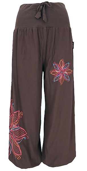Guru-Shop Relaxhose Weite Pluderhose mit breitem günstig online kaufen