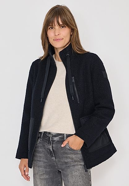 CECIL Fellimitatjacke mit Stehkragen günstig online kaufen