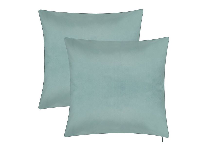 BARBONS Kissenbezug Stilvolle Kissenbezüge aus samtigem Stoff, Kissenhülle, günstig online kaufen