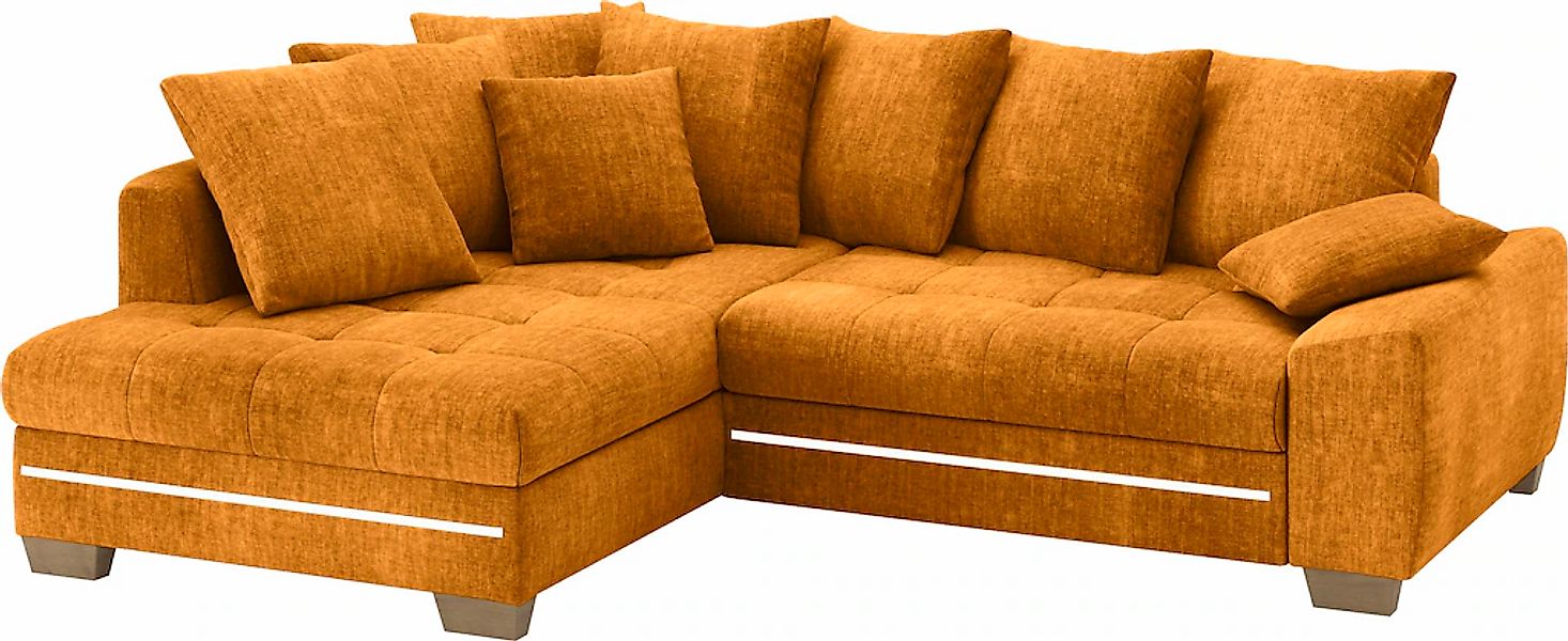 Mr. Couch Ecksofa "Nikita II, L-Form", mit RGB-LED Beleuchtung, wahlweise m günstig online kaufen