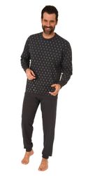 Normann Pyjama Herren Schlafanzug lang mit günstig online kaufen