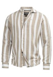 Indicode Langarmhemd Brayden mit Button-Down-Kragen günstig online kaufen