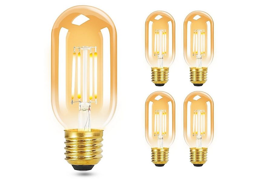 ZMH LED-Leuchtmittel LED Glühbirnen Vintage Lampe 4W Energiesparlampe Flur, günstig online kaufen
