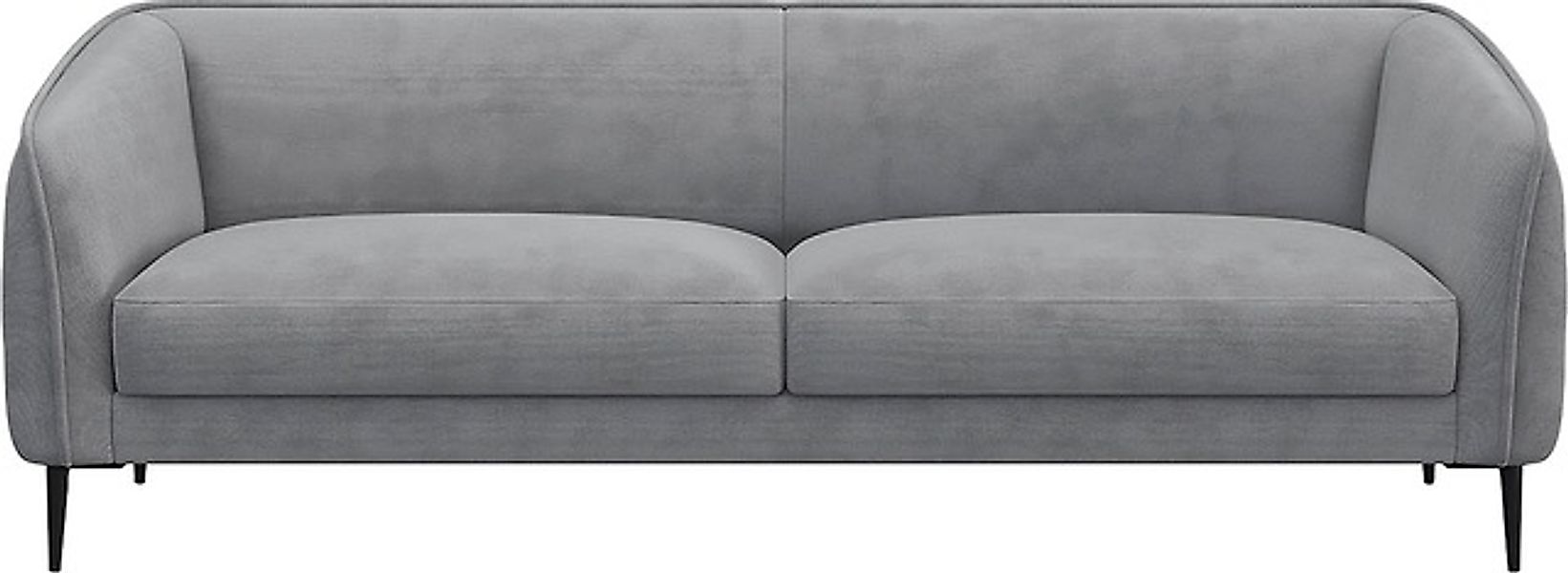 FLEXLUX 3-Sitzer »Belle Designsofa, Couch, bequem durch Kaltschaum im Sitz« günstig online kaufen