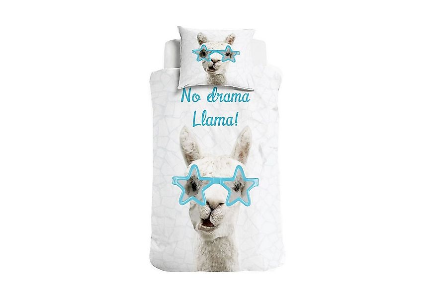 Little Monster Kinderbettwäsche Renforce Bettwäsche 135x200 Lama 100% Baumw günstig online kaufen