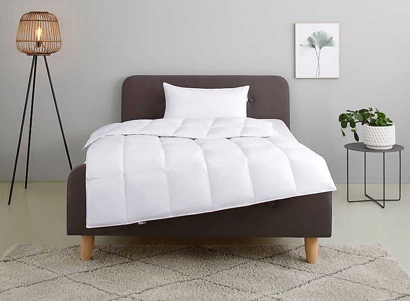 my home Federbettdecke + Kopfkissen Irah günstig online kaufen