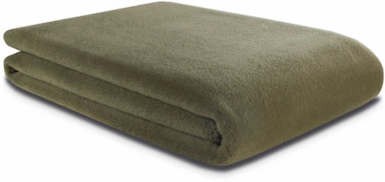 Biederlack Wohndecke »Wohndecke Wool Feel im Pelz-Look«, mit gektteltem Zie günstig online kaufen