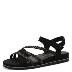 Tamaris Riemchensandale "Tamaris Sandalen Textil" günstig online kaufen