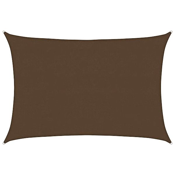 vidaXL Sonnensegel 160 g/m² Braun 4x5 m HDPE 311793 günstig online kaufen