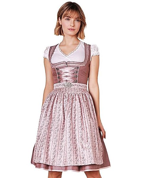 Krüger Madl Dirndl Dirndl 'Rosa' 417167, Rose 60cm günstig online kaufen