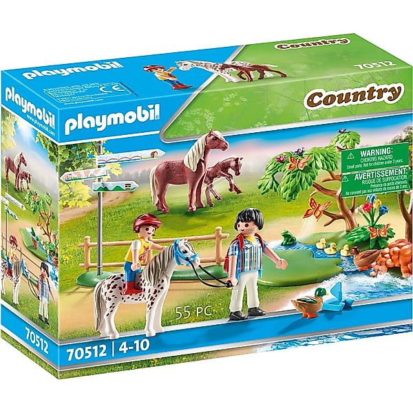 Playmobil® 70512 Country Fröhlicher Ponyausflug Konstruktions-Spielset günstig online kaufen