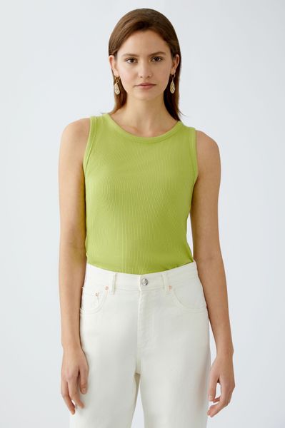 Oui Trägertop FILIZ Top elastische Viskoserippe günstig online kaufen