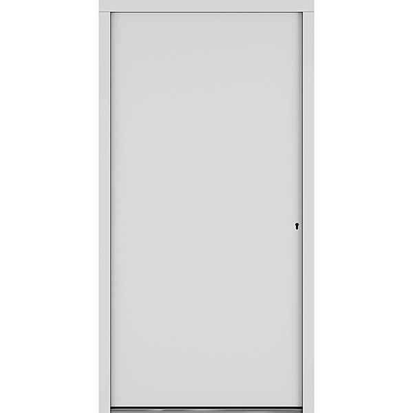 Roro Haustür OAE 1201 Aluverbund Weiß 100 cm x 210 cm DIN R günstig online kaufen