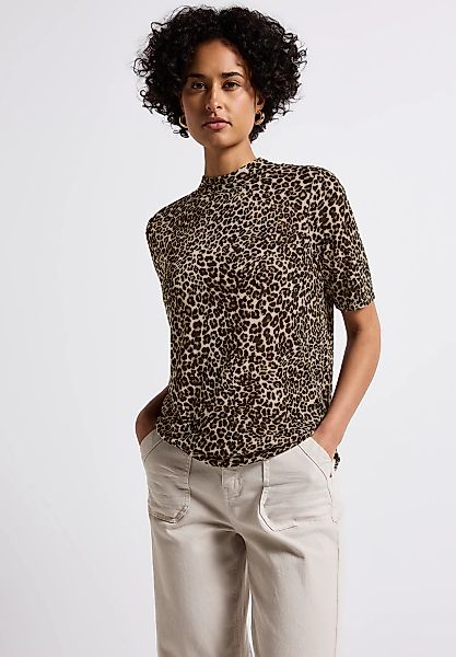 STREET ONE Print-Shirt, aus strecthigem Viskosematerial günstig online kaufen