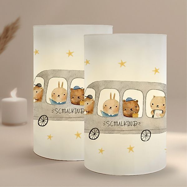 MeinBaby123® Papierdekoration Einschulung Windlichter, Dekoration Schulanfa günstig online kaufen