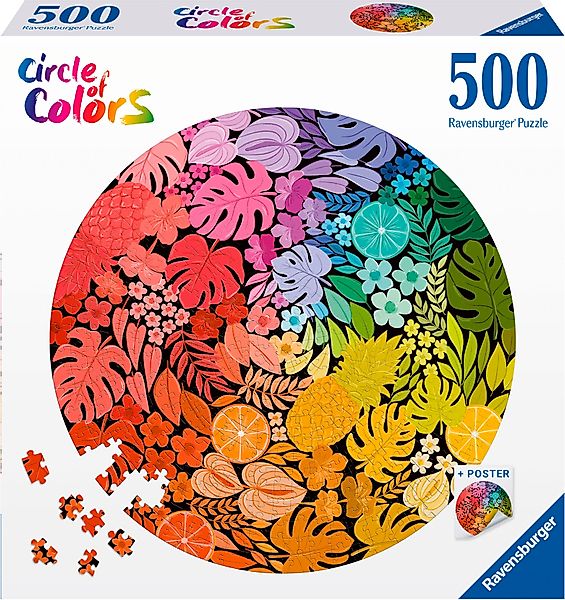 Ravensburger Puzzle Tropical, 500 Puzzleteile, Made günstig online kaufen