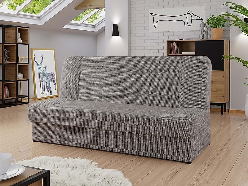MIRJAN24 Schlafsofa Zelka, mit Bettkasten und Schlaffunktion, 192x85x93 cm günstig online kaufen