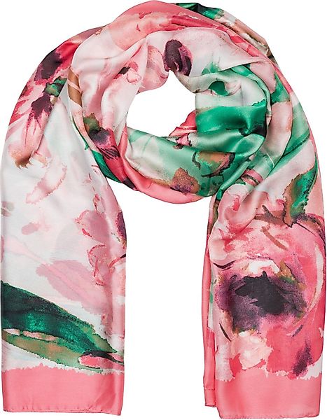 styleBREAKER Modeschal Schal mit Aquarell Blumen günstig online kaufen