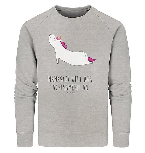 Mr. & Mrs. Panda Longpullover Einhorn Yoga Größe XL - Heather Grey - Gesche günstig online kaufen