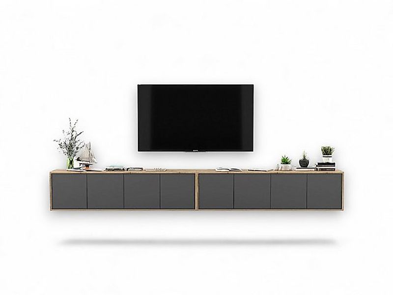 ROYAL24_MARKT TV-Schrank - Apollo 2 – Praktisches TV-Lowboard-Set im modern günstig online kaufen
