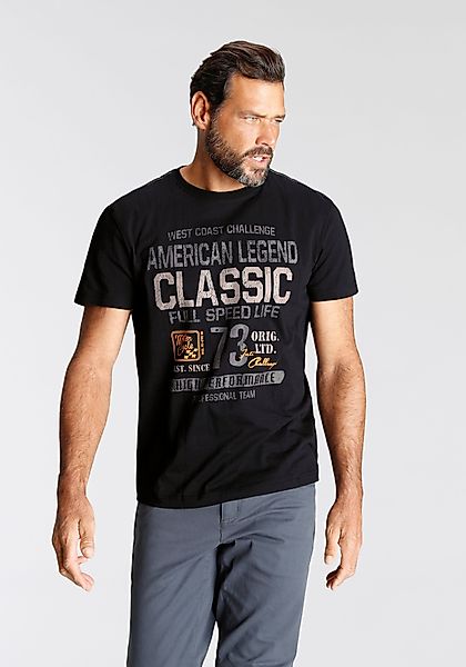 Arizona T-Shirt Kurzarm, unifarben, Rundhals, aus günstig online kaufen