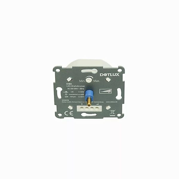 DOTLUX Drehdimmer, 5 - 100 W LED, weiß, Phasenabschnitt günstig online kaufen