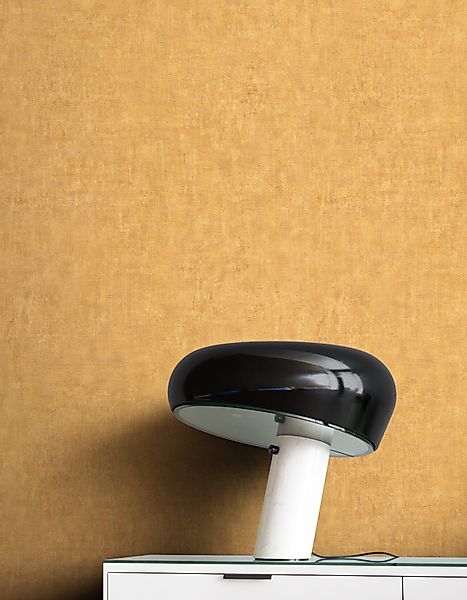 Newroom Vliestapete, Gelb Tapete Modern Unifarbe günstig online kaufen