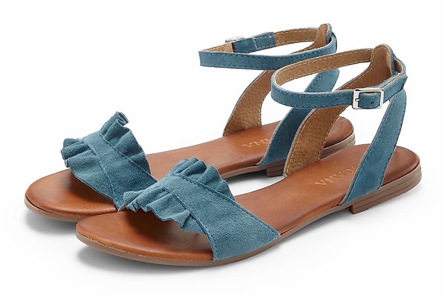 LASCANA Sandale "Sommerschuh" Sandalette, Sommerschuh aus hochwertigem Lede günstig online kaufen