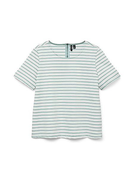 Vero Moda Rundhalsshirt VMABBY SS ZIP günstig online kaufen