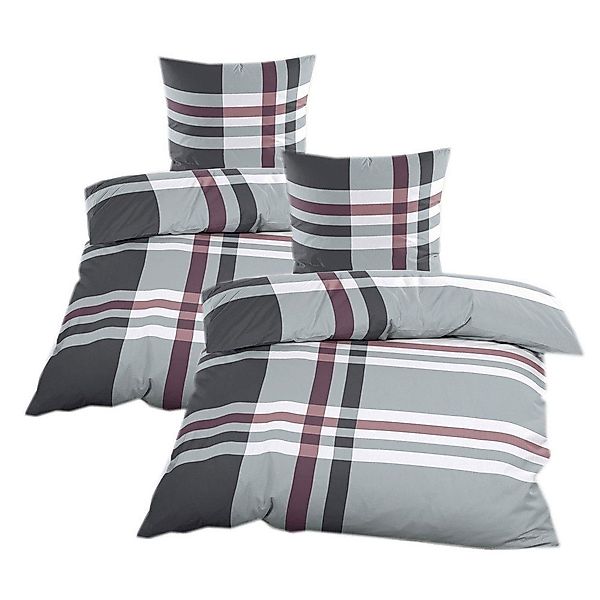 Casa Colori Bettwäsche Seersucker 135x200 mit günstig online kaufen