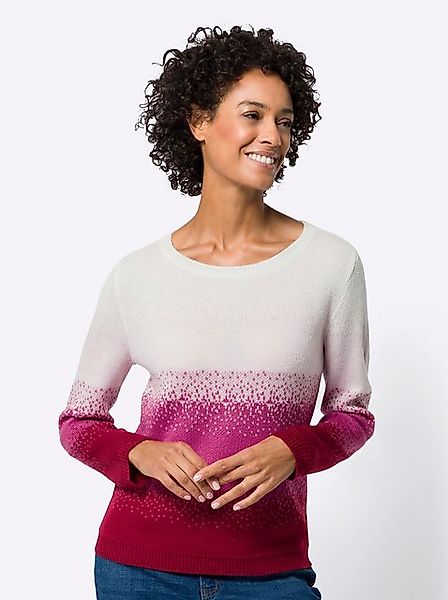 Sieh an! Strickpullover Rundhalspullover günstig online kaufen