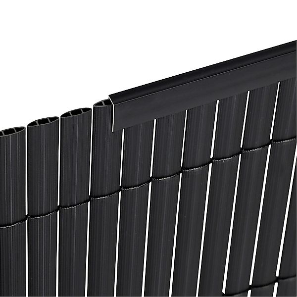 Sekey Balkonsichtschutz PVC Abschlussleiste Abdeckprofil für günstig online kaufen