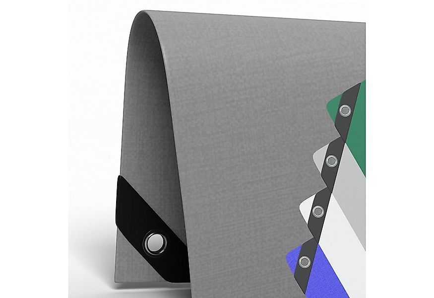 HAGO Schutzplane Allzweck-Abdeckplane in Grau, Blau, Weiß, Grün - UV-resist günstig online kaufen