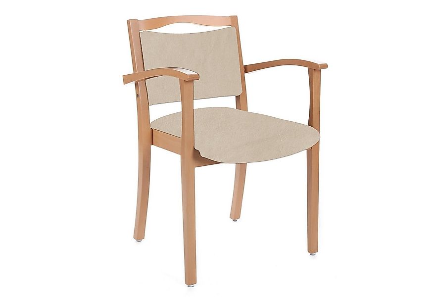 einrichtungsdesign24 Armlehnstuhl 4-Fuß Hüftstuhl Alexander Blieskastel Sen günstig online kaufen