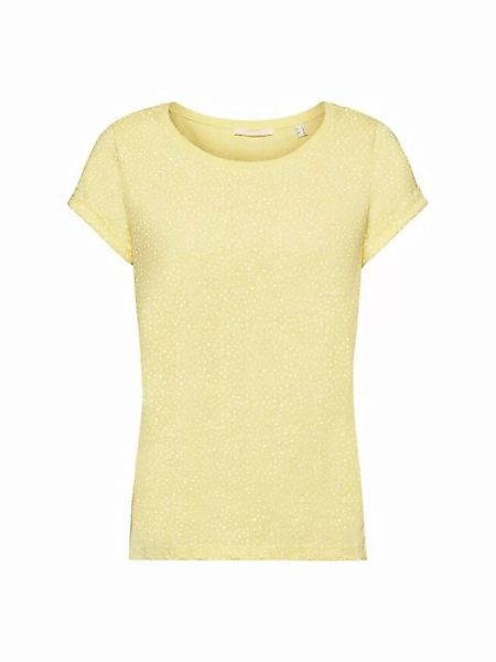 edc by Esprit T-Shirt T-Shirt mit Allover-Muster (1-tlg) günstig online kaufen