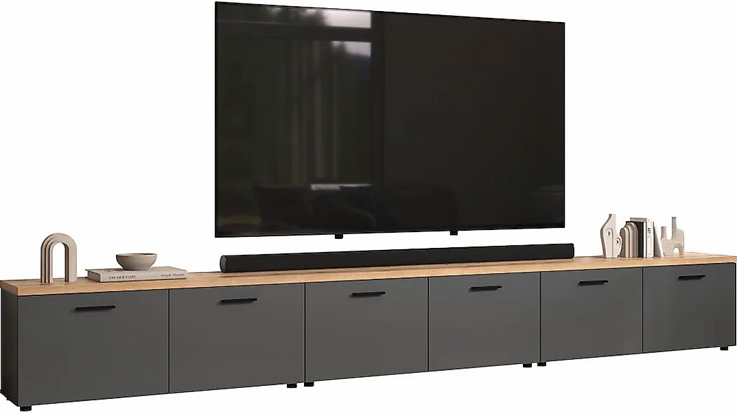 Home affaire TV-Wand "Bajo" 3 Stk. tlg. günstig online kaufen