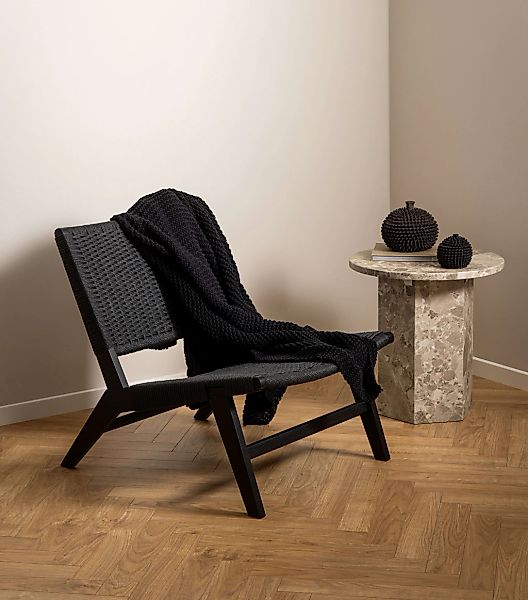 ACTONA GROUP Loungesessel "Carson", Eiche, minimalistischer Stil, erhältlic günstig online kaufen