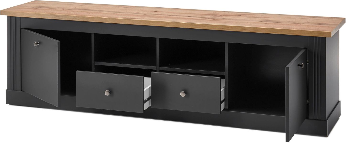 Home affaire Wohnwand "Westminster TOPSELLER" Set, Lowboard und Wandregal, günstig online kaufen