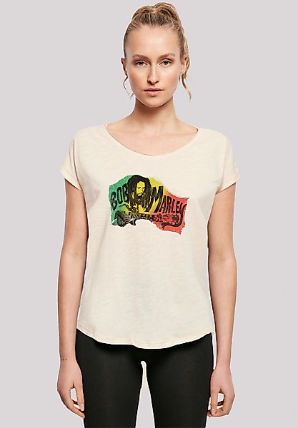 F4NT4STIC T-Shirt "Bob Marley Chords Reggae Music by Rock Off", Premium Qua günstig online kaufen