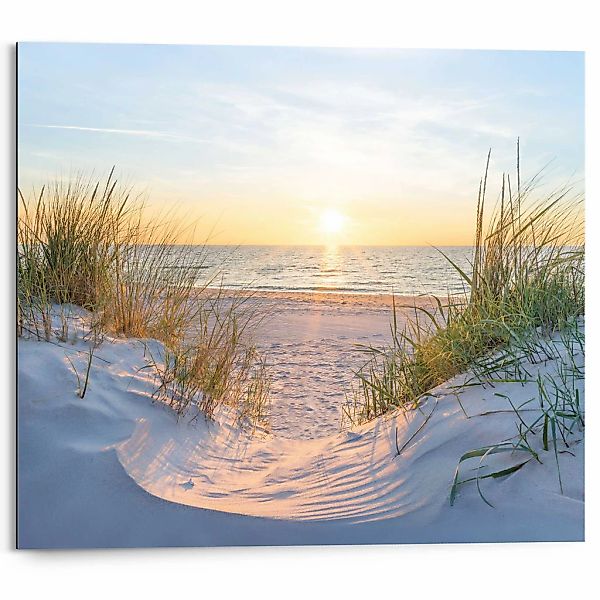 Reinders Deco-Panel "Sonnenuntergang", Wohnzimmer - Beige - MDF - Wasser - günstig online kaufen