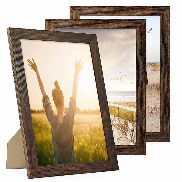 PHOTOLINI Bilderrahmen 3er Set breite Rahmen, günstig online kaufen
