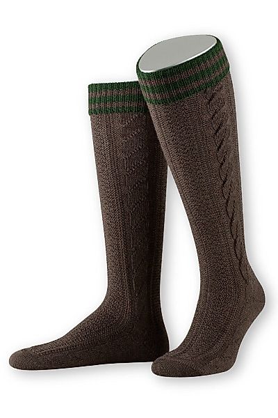 Lusana Trachtensocken Kniestrümpfe Herren - L8995R günstig online kaufen