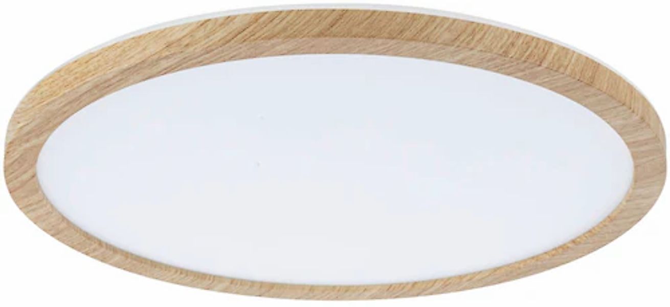 Paulmann LED Panel »Atria Shine 16W 4000K 293mm Eiche Kunststoff IP44«, 1 f günstig online kaufen