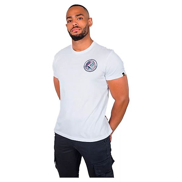 Alpha Industries Apollo 15 Kurzärmeliges T-shirt XL White günstig online kaufen