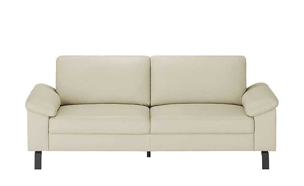 Max Schelling Ledersofa mit Winkelfüßen Maximum ¦ beige ¦ Maße (cm): B: 204 günstig online kaufen