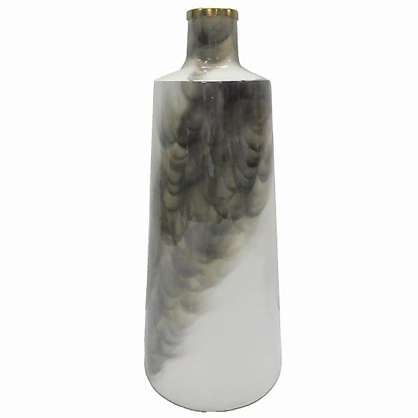 Vase Dkd Home Decor Metall Zweifarbig Eisen Moderne (19 X 19 X 46 Cm) günstig online kaufen