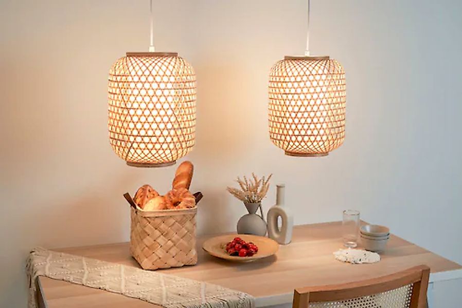 Pauleen Pendelleuchte »Woody Delight«, 1 flammig, Leuchtmittel E27   ohne L günstig online kaufen
